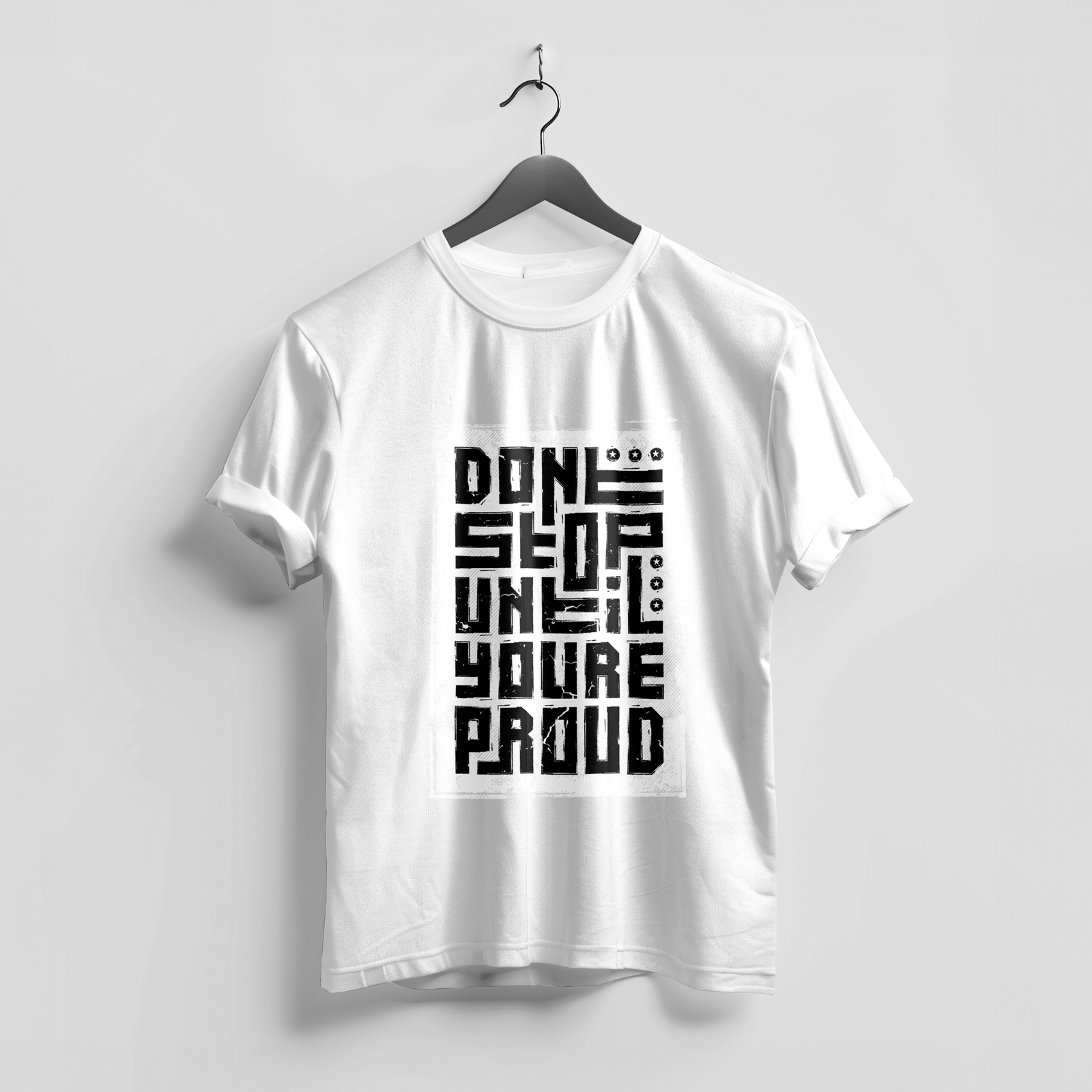 Don't Stop Until You Are Proud